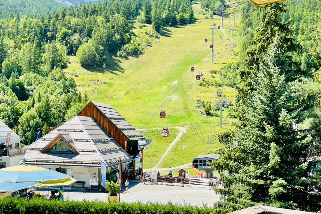 Serre-Chevalierstudio Terrace Next To Ski Slopes Saint-Chaffrey Exteriér fotografie